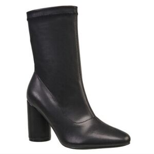NEW! FRENCH CONNECTION Black Joselyn Ankle Boots Booties 11.